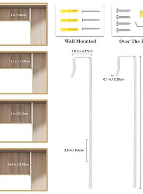 用全身穿衣家轻奢风挂门后镜贴镜试墙免打孔壁AFM-1448挂衣镜玻璃