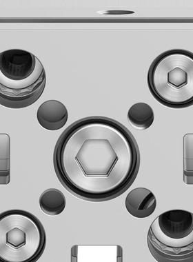 FEST11847冲ADNGF-20-1凑5-P-A紧型气缸O两端带弹性缓环/垫