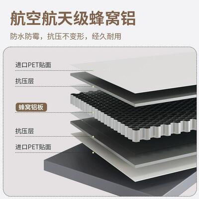 生卫间储物柜铝金玻璃门置物柜防合水收柜免打孔小吊GQR纳柜浴室