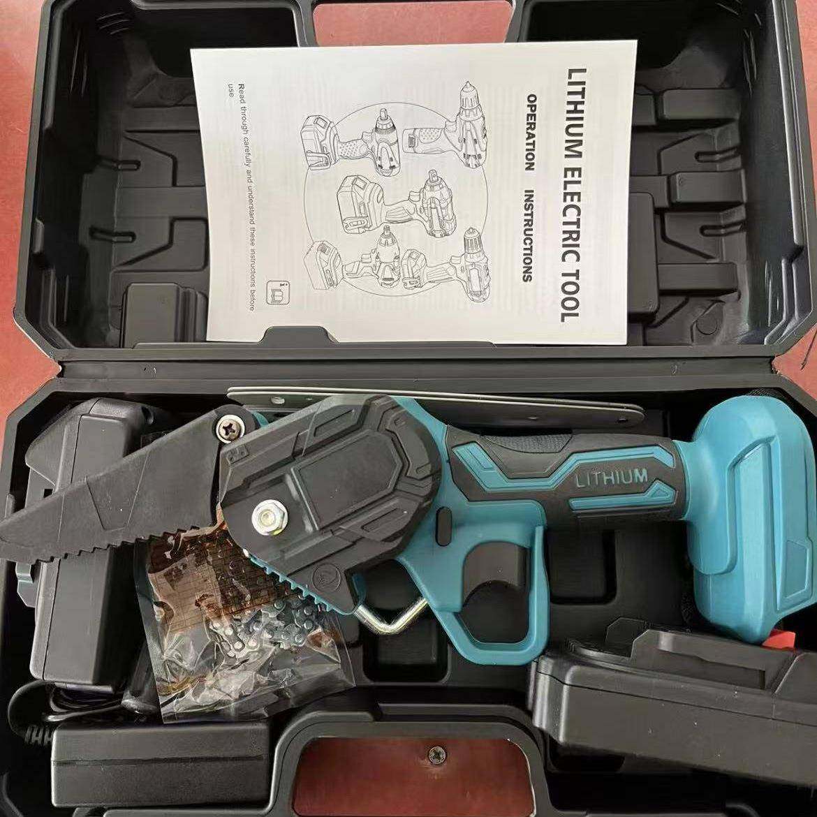 迷你电链锯6寸锂8寸电修林枝锯工油壶款园具单手锯迷你OXF链锯,包装,五金配件包装,淘宝优惠券,粉丝福利购,淘宝优惠卷