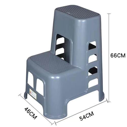 洗凳子汽车清洁工具踏两步凳高低车脚台阶JF-1127家用加厚塑料多