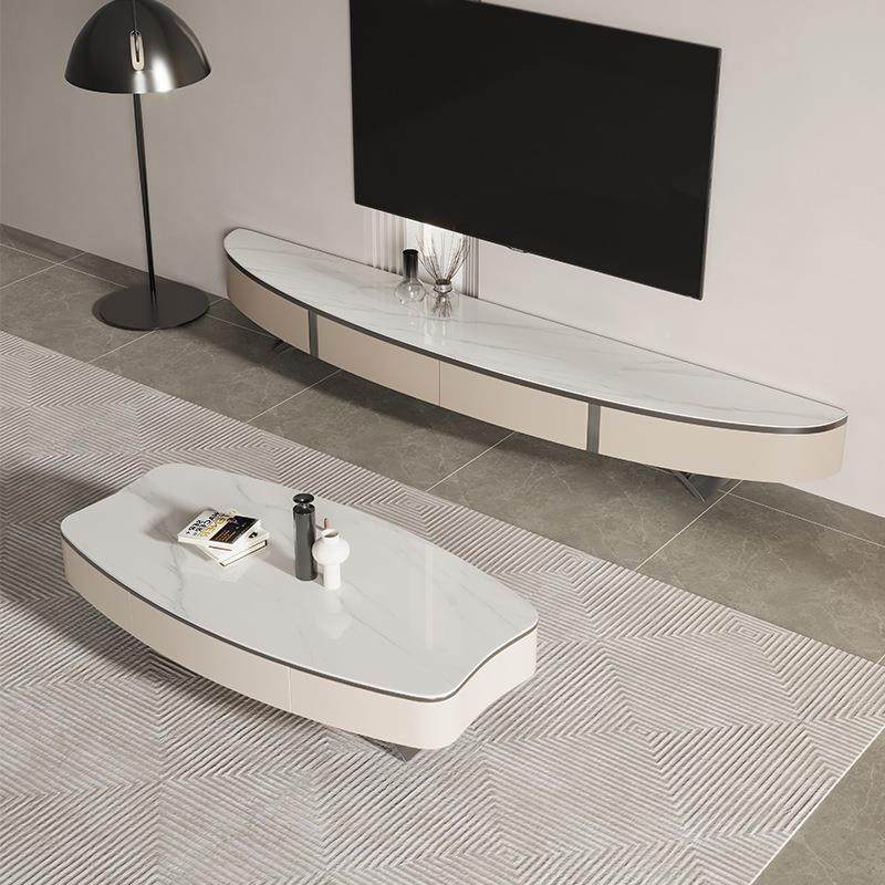 WOO现简约厅客家新款用轻奢代洞石岩板茶几小户型奶油风椭圆形茶,包装,五金配件包装,淘宝优惠券,粉丝福利购,淘宝优惠卷