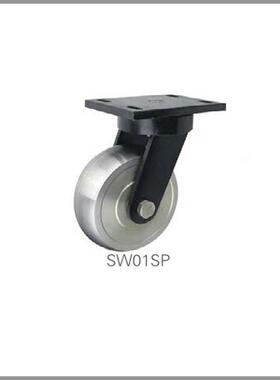 固吨定业工SW01SP轮承重1吨2吨34吨锻钢重重型工业轮载5吨脚轮