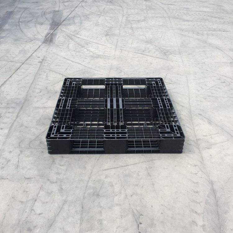 黑1色塑卡板11210田字20长方形网格田字料出托盘口