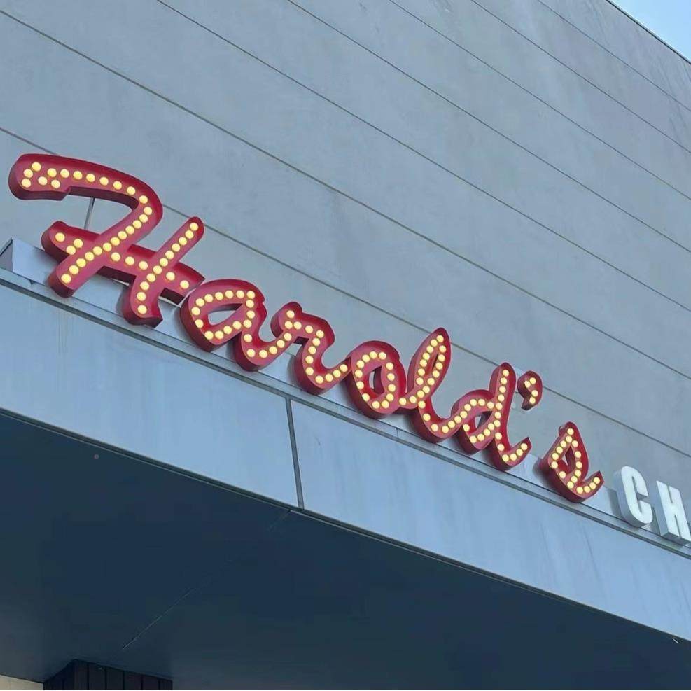 d立体大灯泡字光大字英文灯箱牌le球泡母数字CPL发光字落地发字招