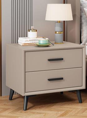 床简约14638现柜代实头木免安装高档网红款整装物卧室床边艺术储