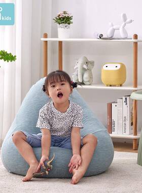 N型洗5儿童沙发榻榻米豆F765T756袋小家用懒人躺椅室可拆男女孩阅