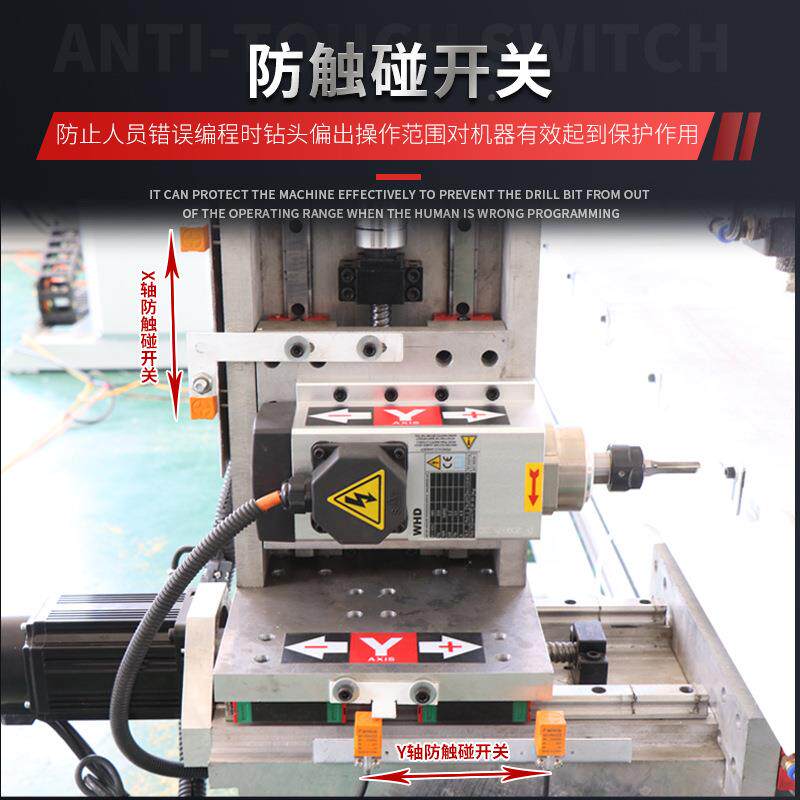 木机械数控燕榫槽机操作简无品牌/单打眼尾机工侧机面开槽热销榫