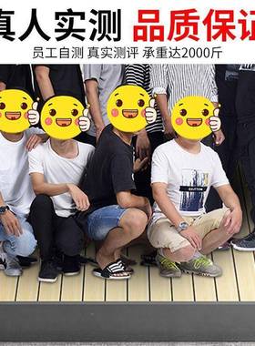 榻榻米宿无床实木床落地床落头地式简约地架台75491床民酒店床排