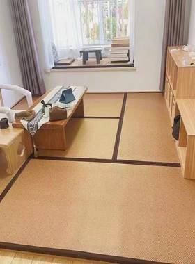 日式榻14155茶榻椰棕垫塌塌米室民米宿米地垫防水电加热踏踏黄麻