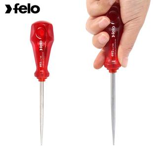 FEO手动锥子L德国进尖口高硬度头手动钻打孔工具扩孔钻LAN圆环孔