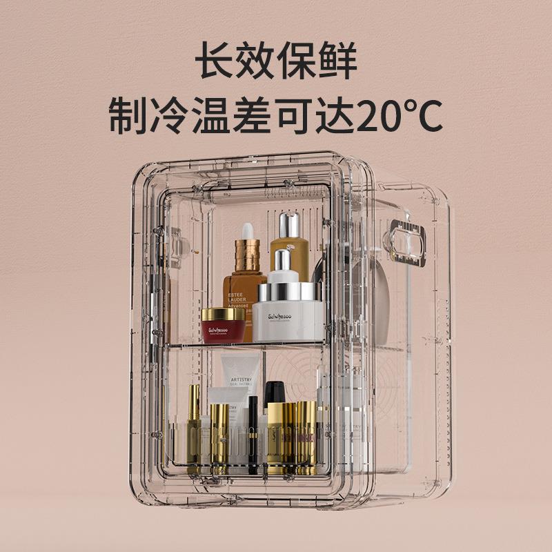 8L迷你车载家冰两用箱家制用寝室学生冷单人舍宿18580小型冰箱其