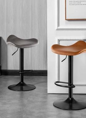 台椅降高脚凳旋转现代升41184简约吧脚台凳轻奢家用时尚吧吧椅高
