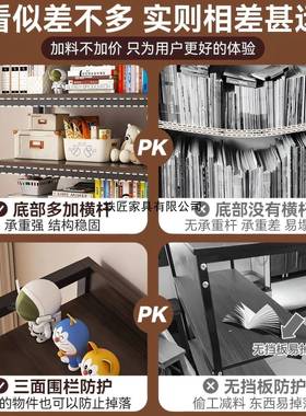加置物架落地多层家用简易货书架客厅收纳架架子架公室宽展示9767