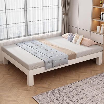 实木床无JMK床头简约床1.2米135单.人床多能储物榻榻功米床床架