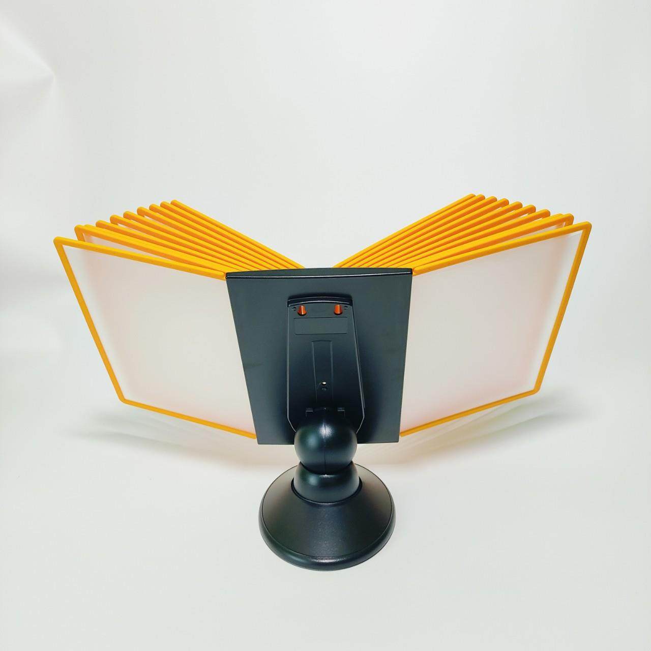 厂宣家直供A翻页旋转文件架20页片料传台式无品牌/资4架广告展示