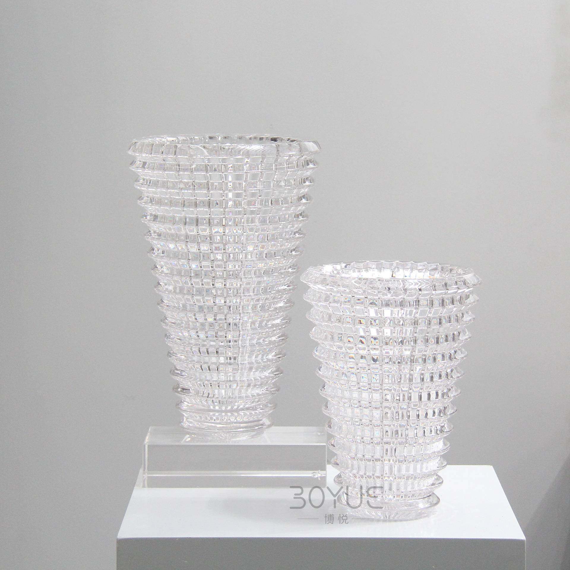 圆形大口径水晶璀璨花瓶简约北欧创意插花花瓶样板间客厅软装摆件,农用物资,其他肥料,淘宝优惠券,粉丝福利购,淘宝优惠卷