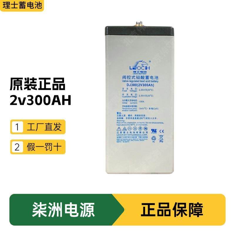 LEOCH理士蓄电池DJ300风力发电2V300AH直流屏2V蓄电池