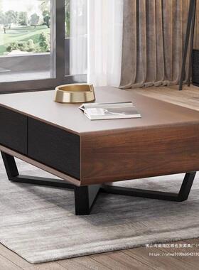 GYA茶几北欧客厅家用小户型灰色轻奢长方形创意储物茶桌简约现代