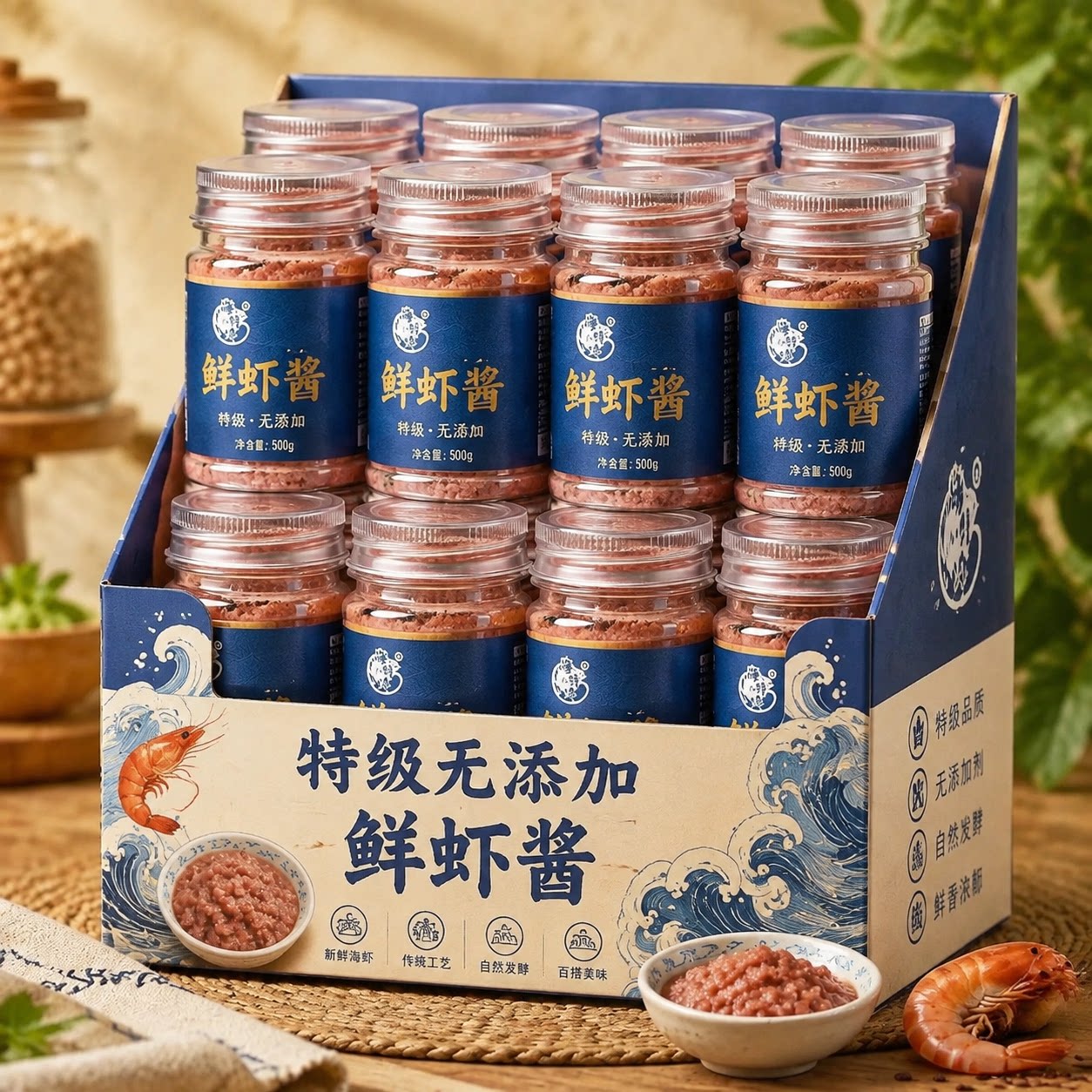 农科院虾酱正宗特级无添加大连官方旗舰店山东烟台拌饭特产老字号图片