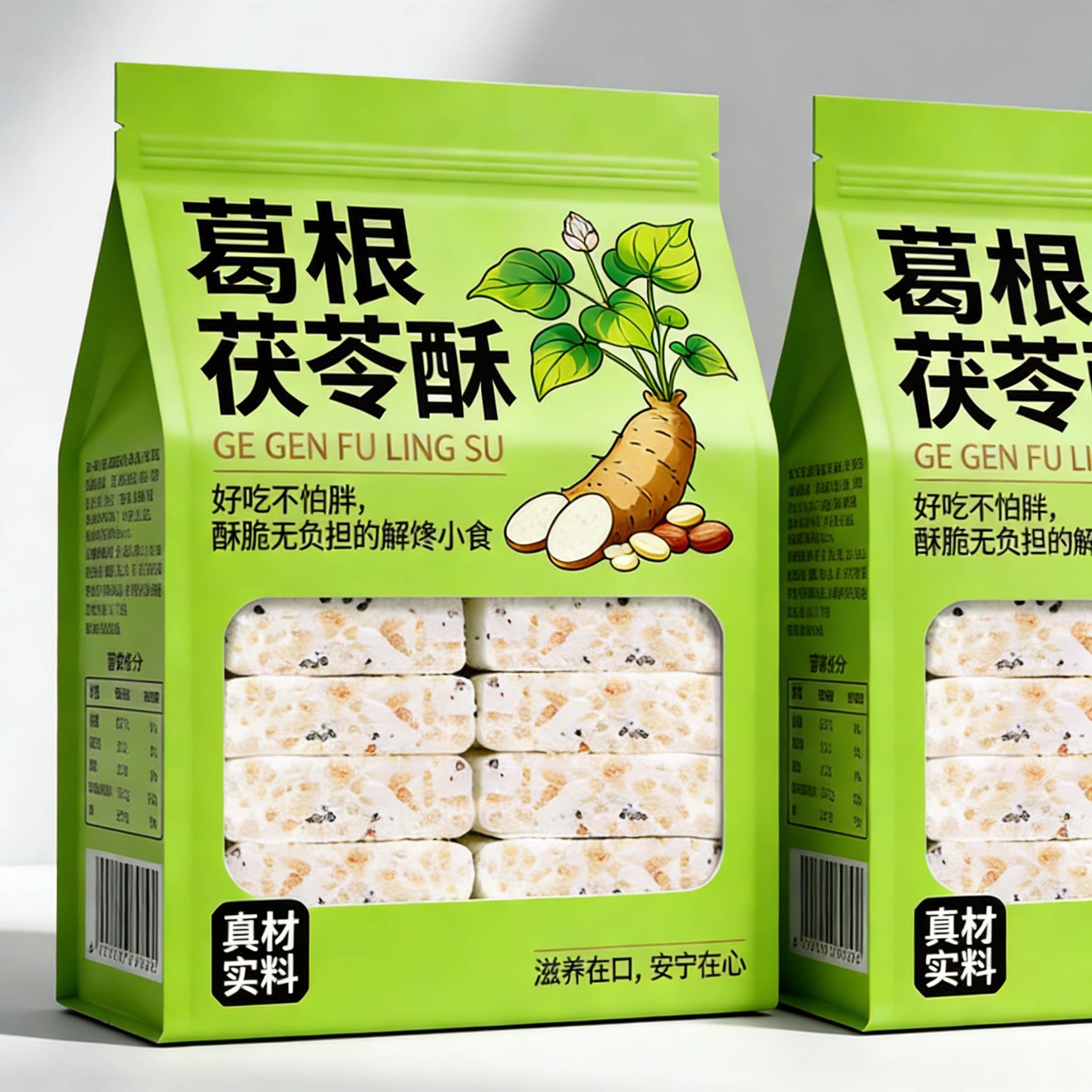央妈推荐！葛根茯苓酥无糖纯手工云南官方旗舰店正品张家界特产图片