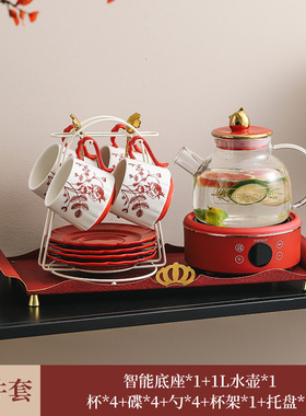 伴手礼女伴娘结婚新婚订婚陪嫁实用婚礼布置装饰摆件送新人茶具