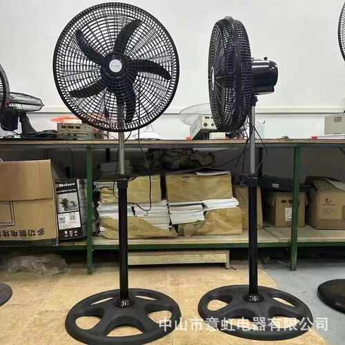 欧规Silver Crest18寸工业落地扇家用摇头工业电风扇