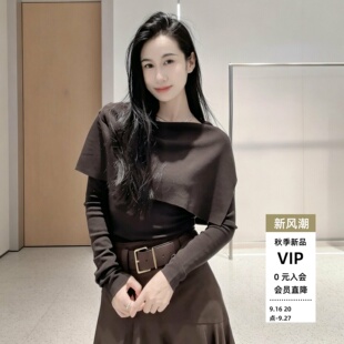 品艾诺丝官方旗舰店国内代购2026秋季新款休闲毛衫BR803156
