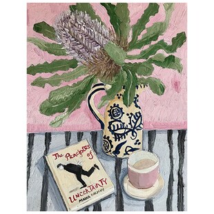 北欧风马蒂斯手绘油画个性 饰画多巴胺色系玄关挂画 艺术小众客厅装