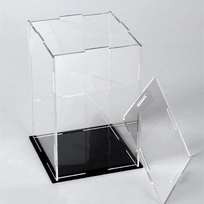 若来若客diy小屋款八音盒可以使用的亚克力防尘保护罩模型收纳盒