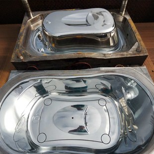 塑料折叠浴盆模具儿童坐便器外壳模具婴儿洗澡盆塑胶注塑模具定制