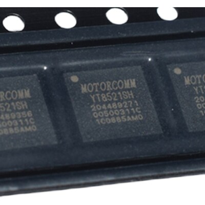 原装YT8521SH-CA QFN-48 6x6mm 以太网芯片 Motorcomm裕太微