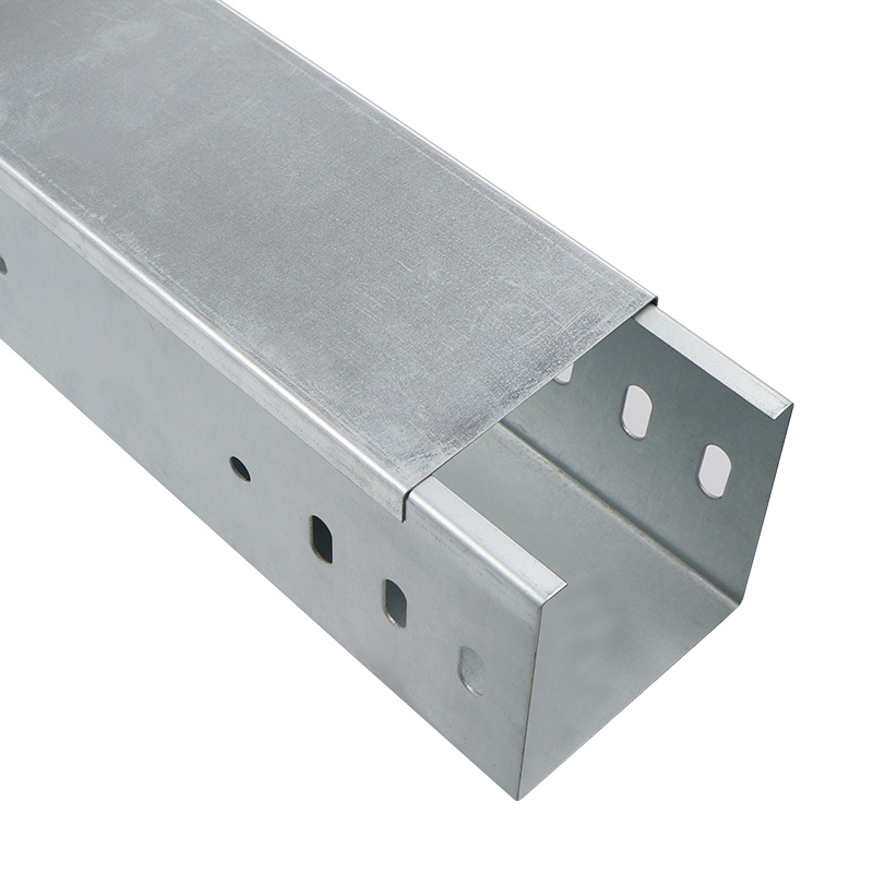 镀锌电缆桥架线槽200x100x50304不锈钢防N火喷塑铝合金盖板热浸锌