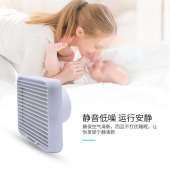 金羚排气扇6寸卫生间百叶窗换气扇墙家用8寸圆形厕所抽风机排风扇