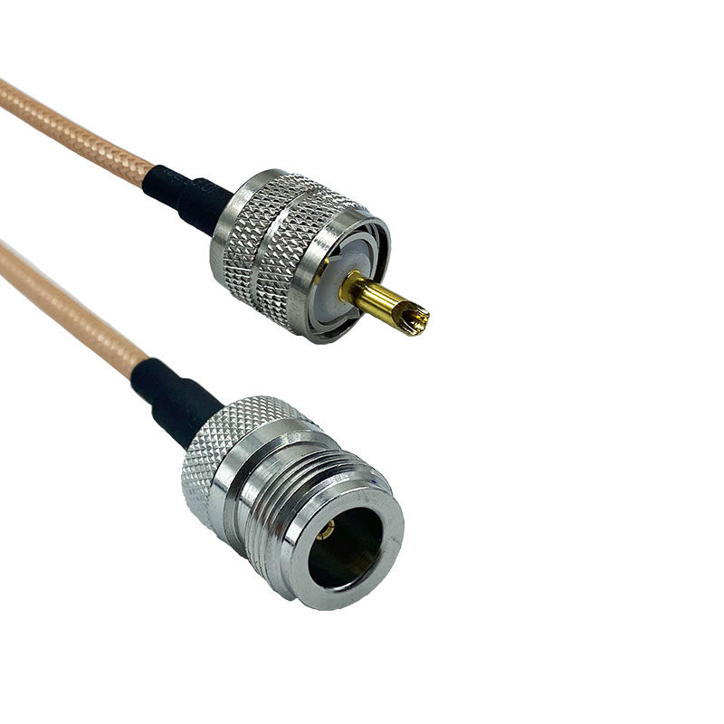 RG142特氟龙镀银双屏蔽高频耐高温50-3sma同轴射频转连接延长馈线