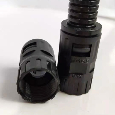 双锁紧防水波纹管接头内螺纹电缆格兰头软管锁母AD双重固定 新品