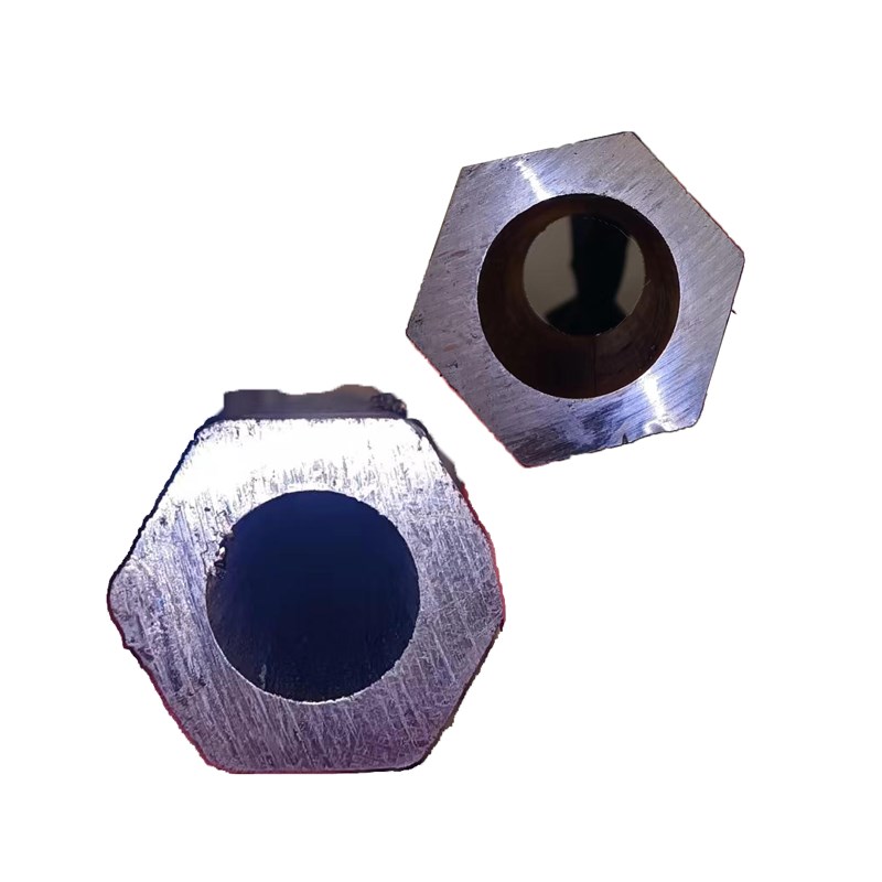 外六角钢棒空心20号45号36六棱钢管六方轴非标六角无缝碳钢管切割