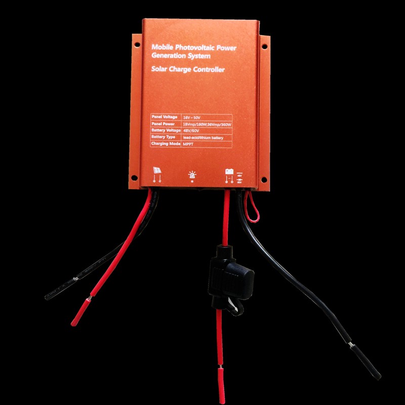 太阳能电池板mppt控制器48V60V改装电动车升压光伏充电万家好