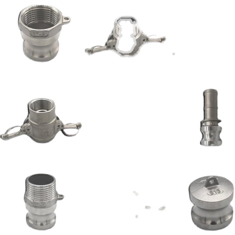 304不锈钢快速接头卡扣式公母宝塔A/B/C式/D/E/F型水管快接头4分