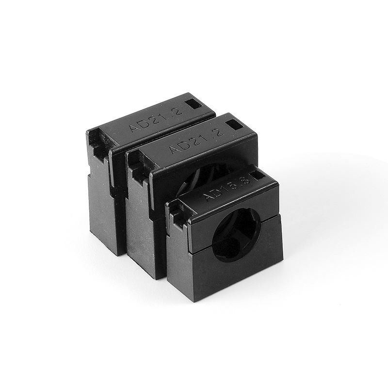 尼龙波纹管支架固定卡扣塑料浪管卡座固定管夹直插接头90直角弯头