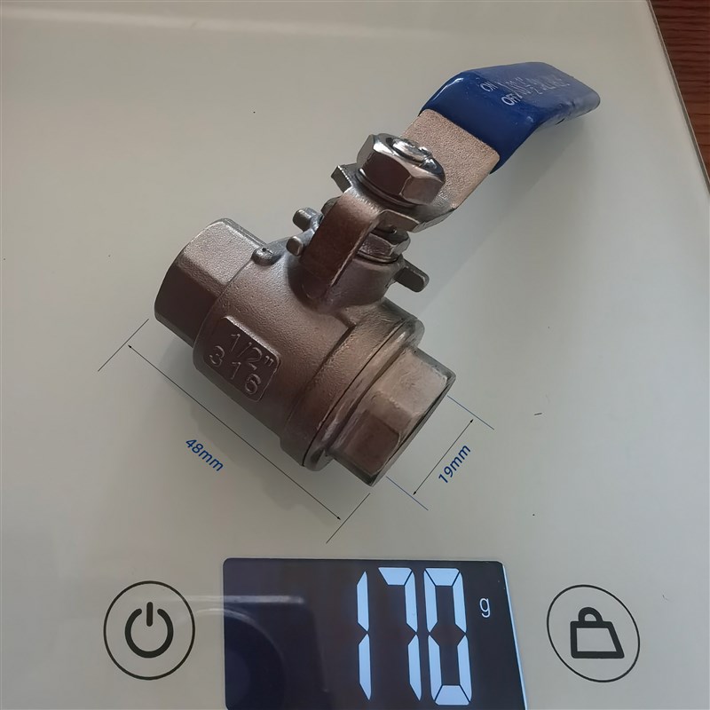 316不锈钢20球阀32阀门304高压25高温2分开关1寸水4分四分6分DN15