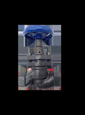 锅炉用高温法兰丝扣柱塞阀黑色截止阀U41S-16 DN1520 25 32 40 50