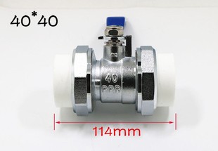 正品瑞格 全铜阀门 20 25 32 40 50 63PPR双活接球阀 双活接阀门
