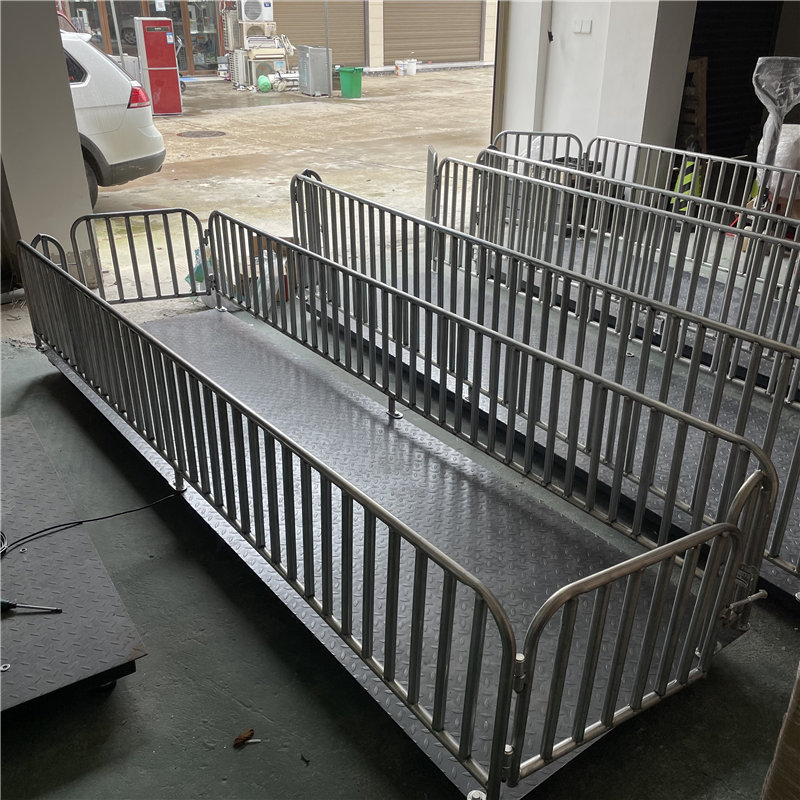 大型动物称重电子地磅带打印