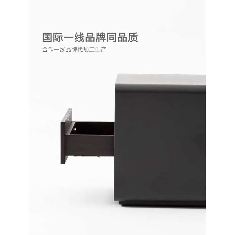 SNAA38Reflex oh意式极简床头柜设计师烤漆轻奢简约储物卧室床边