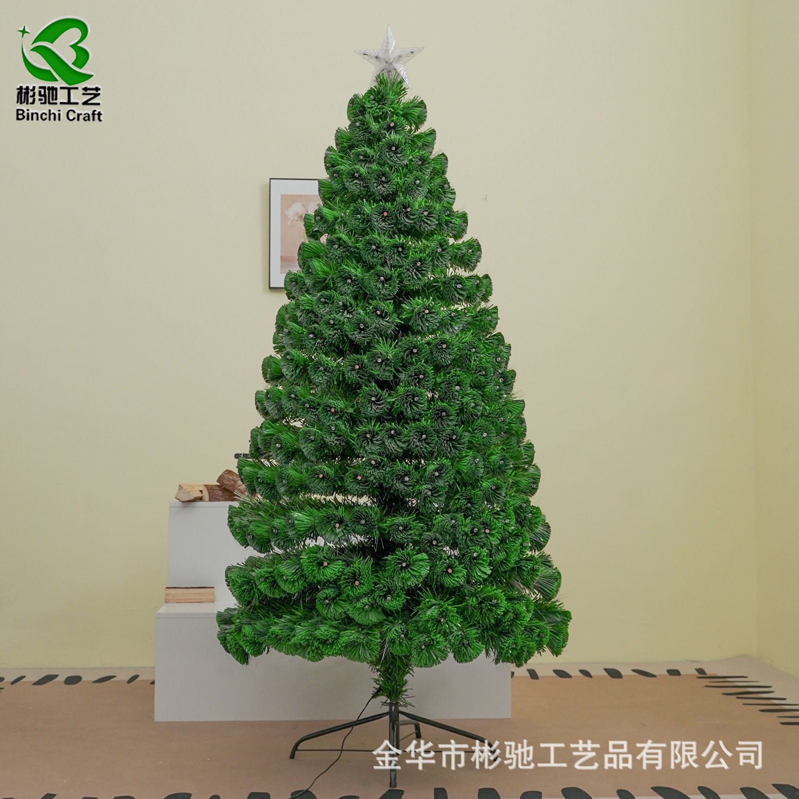 新款加密圣诞树120-240cm落地大型圣诞装饰树节日彩灯款圣诞树