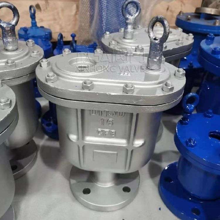 CARX清水复合式排气阀 大排量 防水锤 快速 法兰式 欣弘阀门