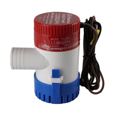 【厂家直售】纽茂12V 24V潜水泵1100GPH产地货源直流舱底泵水泵