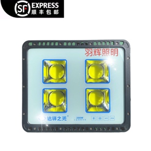 达祥之光LED投光灯100W广告泛光灯600瓦射灯200W户外防水灯