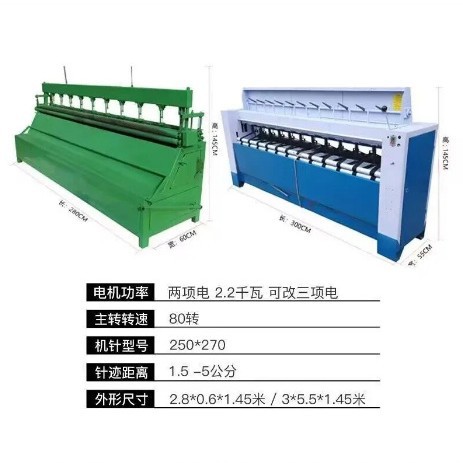 电动大旋梭无底线棉被缝纫机